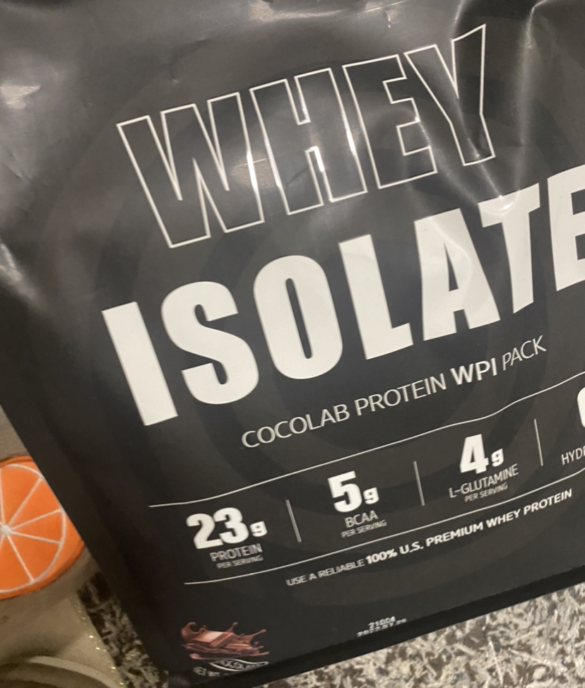 코코랩 WPI 웨이아이솔레이트 유당제거 단백질보충제 초코맛 대용량 2.5kg
