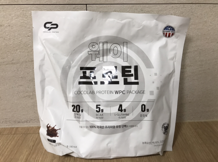 코코랩 WPC 웨이프로틴 단백질 헬스보충제 초코맛 30g [10개입]